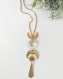 Mystic Moon Pendant Necklace
