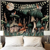 Psychedelic Mushroom Printed Series Tapestry For Home
