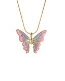Colorful Fairy Butterfly Necklace