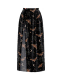 Death's Head Moth Printed Bikini & Skirt