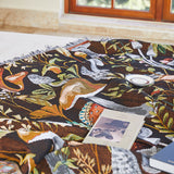 Cottagecore Fungis Wonderland Printed Blanket