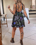 Witchery Snake Amethyst Printed Short Jumpsuit / Dress