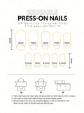 Matte Black Base With Hand-Painted Forest Designs, Featuring Mushrooms, Flowers, And Starry Elements, Press-On Nail Set With Nail File And Jelly Glue