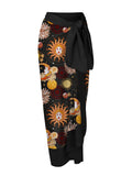 Moon & Sun Methical Print Halter One Piece and Sorang