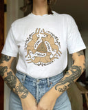 Witchery Bunny Chasing in the Forest Print T-Shirt