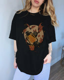 Bats On The Halloween Moon T-Shirt