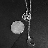 Moon Star Pendant Necklace