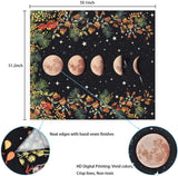 Vine & Phase of the Moon Printed Tapestry