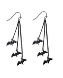 Halloween Bat Earrings