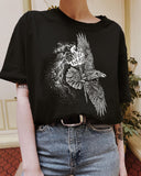 Witchcraft Power of the Eagle Print T-shirt