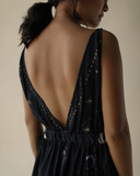 Ancient and Mystery Printed Goddess Dress