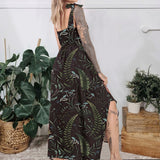 Wonderland Forest Printed Maxi Dress