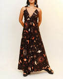 Fantasy Universo Printed Maxi Dress