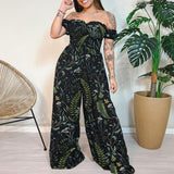 Wonderland Forest Printed Jumpsuit