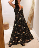 Fantasy Universo Printed Maxi Dress