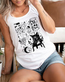 Zodiac Print Tank Top