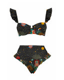 Fantastic Astros Printed Bikini Set