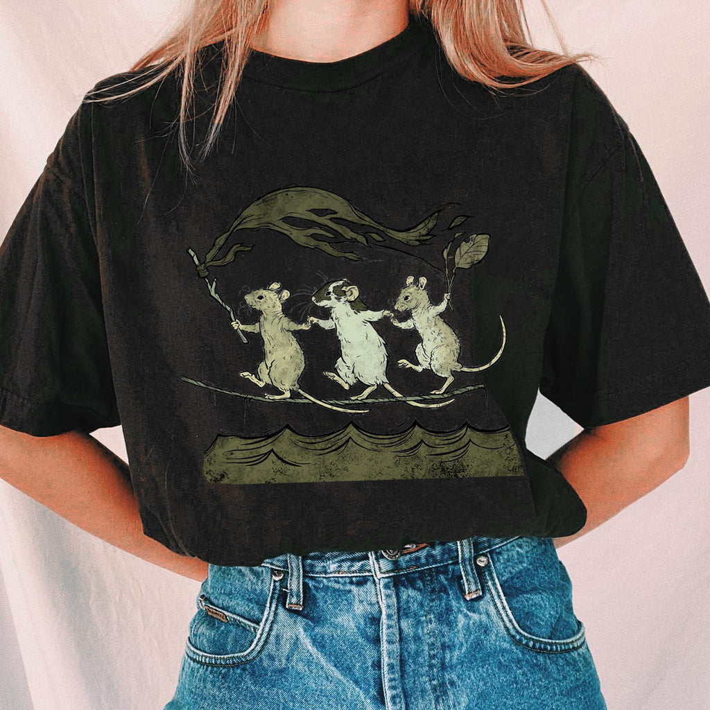 Black Rats Casual Oversized T-shirt