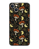 Forest Mushroom Lunar Print Phone Case