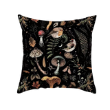 Mushrooms Fairyland Forest Print Cushion