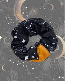 Luna Solar & Stars Print Hand Made Scrunchie