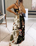 Cottagecore Patchwork Multi Way Tie Dress