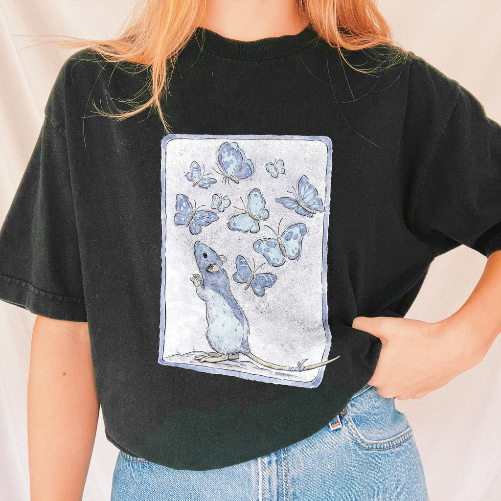 Chasing Dream Mouse Casual Oversized T-shirt