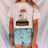 Amanita Muscaria Printed Casual Oversized T-shirt