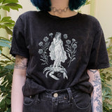 CANCER Goddess Printed Casual Oversized T-Shirt
