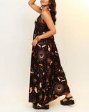 Fantasy Universo Printed Maxi Dress