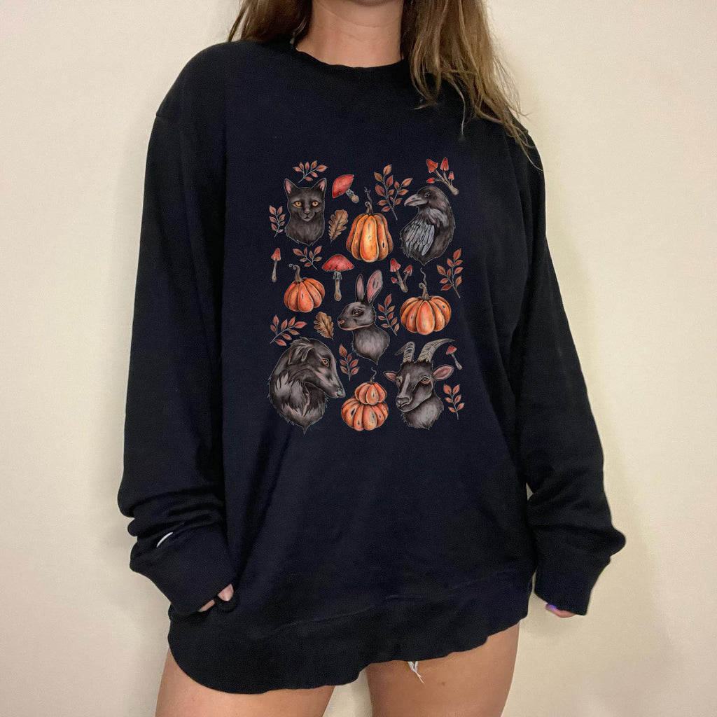 Witchery Animals Printed Casual Sweatshirt