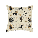 Zodiac Print Cushion