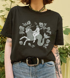 CAPRICORN Goddess Printed Casual Oversized T-Shirt