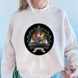 Season of witch mushrooms garden Printed Casual Sweatshirt