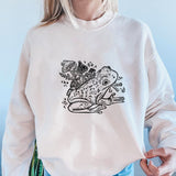 Witchery Flogs Printed Casual Sweatshirt