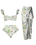 Nature Mushrooms Paradise Printed Bikini Set