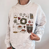 Witchery Things Printed Casual Sweatshirt