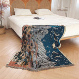 Wonderland Dark Fantasy Printed Blanket