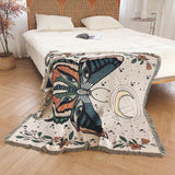 Luna Moth Fantasy Moonnight Printed Blanket