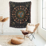 Luna Witchery Signs Printed Blanket