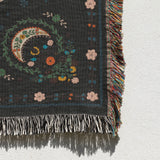 Luna Witchery Signs Printed Blanket