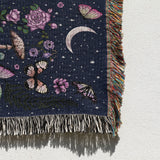 Mushrooms Moonnight Printed Blanket