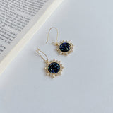 Suns Zircon Earrings