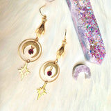 Witchery Moon Crystal Drops Earrings