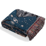 Wonderland Dark Fantasy Printed Blanket