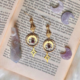 Witchery Moon Crystal Drops Earrings