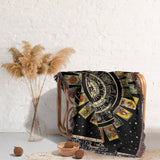 Sun And Moon Blanket With Tarot Zodiac Signs