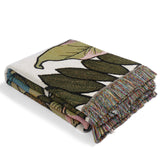 Nature Plants Printed Blanket