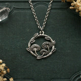 Mushrooms Forest Necklace