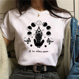 Fantastic Wonderland Fairy Printed Casual Oversized T-shirt
